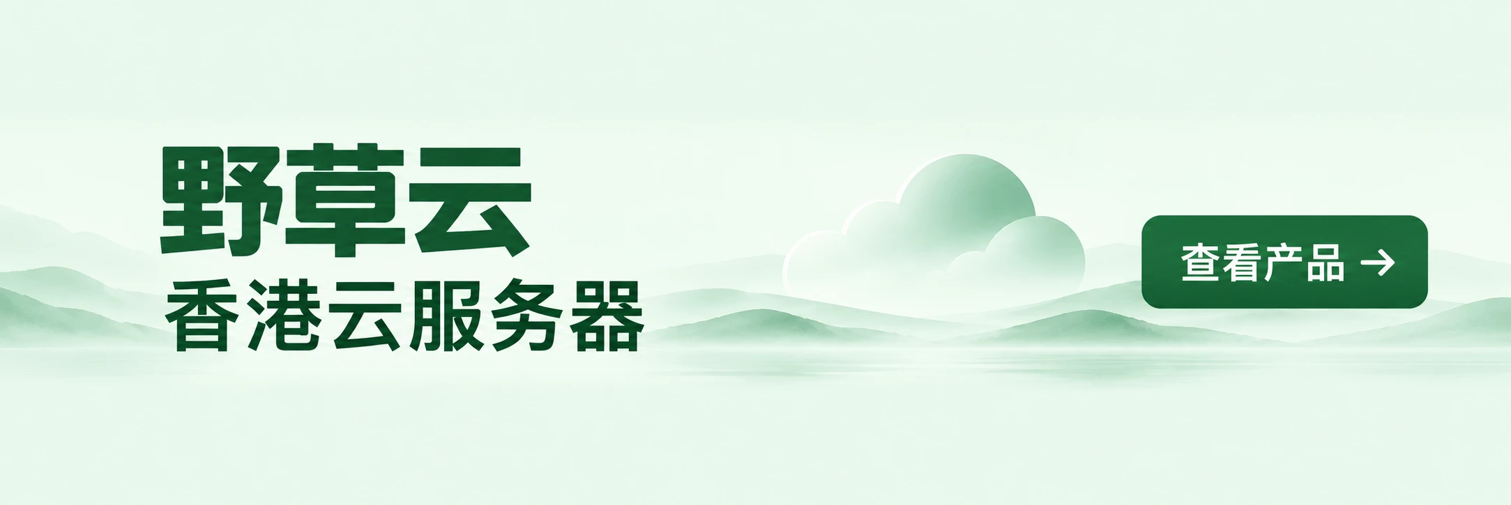 野草云 · 香港云服务器
